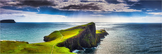  Panoramabild Nest Point Isle of Skye Schottland 