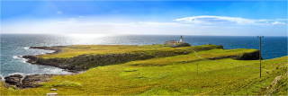  Panoramafoto Schottland Isle of Skye am Nest Point