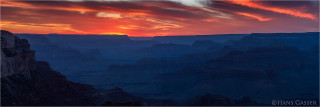  Panoramafoto Grand Canyon South Rim Arizona USA