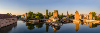  Panoramabild Petit France Frankreich Straßburg