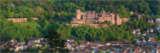  Panoramabild Heidelberger Schloß Heidelberg