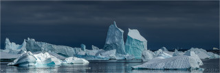  Panoramabild Antarktische Halbinsel Eiswelten Booth Island