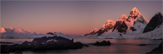  Panoramabild Seven Sisters Antarktische Halbinsel
