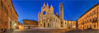  Panoramabild Kathedrale di Santa Maria Siena Toskana