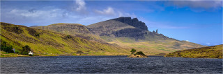  Panoramabild Loch Fado Isle of Skye Schottland