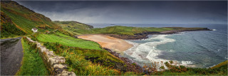  Panoramabild Küstenlandschaft Wild Atlantik Way Irland