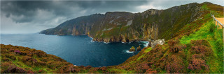  Panoramabild Atlantikküste am Bunglass Point Irland
