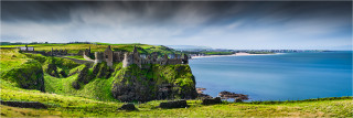  Panoramabild Dunluce Castle Portrush Irland