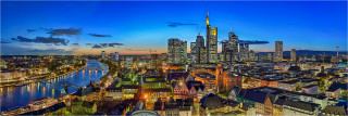  Panoramabild Skyline Frankfurt/Main
