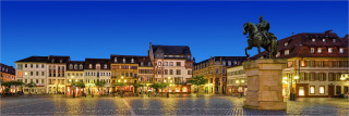  Panoramafoto Landau Marktplatz Pfalz