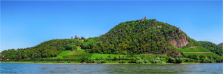  Panoramabild Burg und Schloß Drachenfels