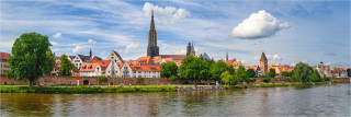  Panoramafoto Ulm Stadtansicht Panorama