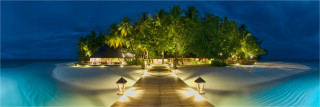  Panoramafoto Ihuru Eiland Malediven
