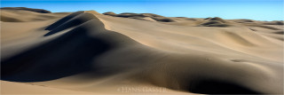  Panoramafoto Dünen der Namib Wüste Namibia