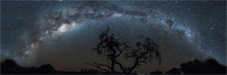  Panoramafoto Milchstrasse in Namibia