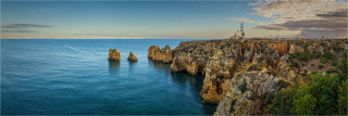  Panoramafoto  Portugal Algarve Küste