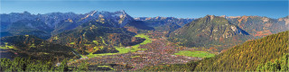  Panoramabild Garmisch Partenkirchen 
