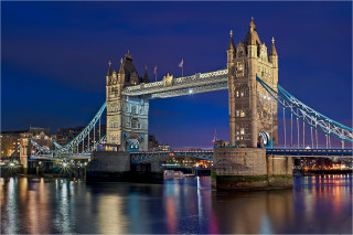  Wandbild Tower Bridge von London