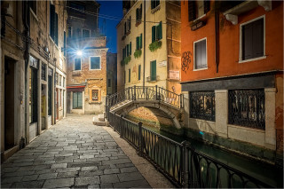  Wanddeko Gassen von Venedig Italien