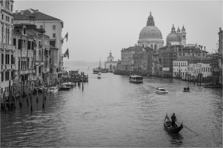  Wanddeko Gondoliere Venedig Italien