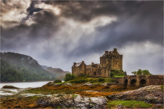  Wanddeko Eilean Donan Castle Schottland