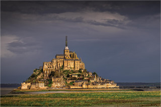  Wanddeko Mont Saint Michel Normandie