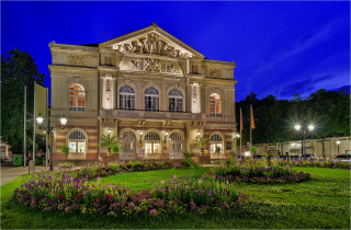  Wandbild Baden Baden Stadttheater 