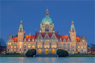  Wanddeko Rathaus Hannover
