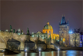  Wanddeko Karlsbrücke Prag