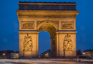  Wanddeko Paris am Arc de Triomphe