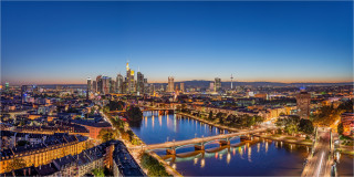  Panoramabild Skyline Frankfurt/Main