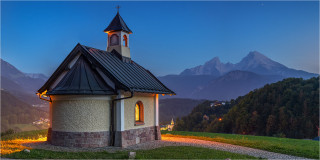  Panoramabild Kirchleitn Kapelle Berchtesgaden