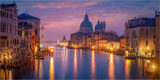  Panoramabild Venedig Santa Maria della Salute