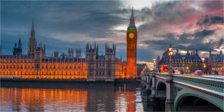  Panoramabild London Parlament