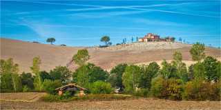  Panoramabild In der Toskana