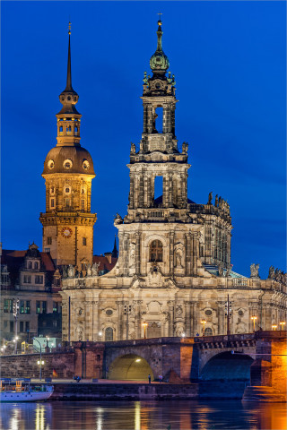  Wandbild Dresden Hofkirche
