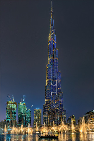  Wandbild Burj Kahlifa Dubai